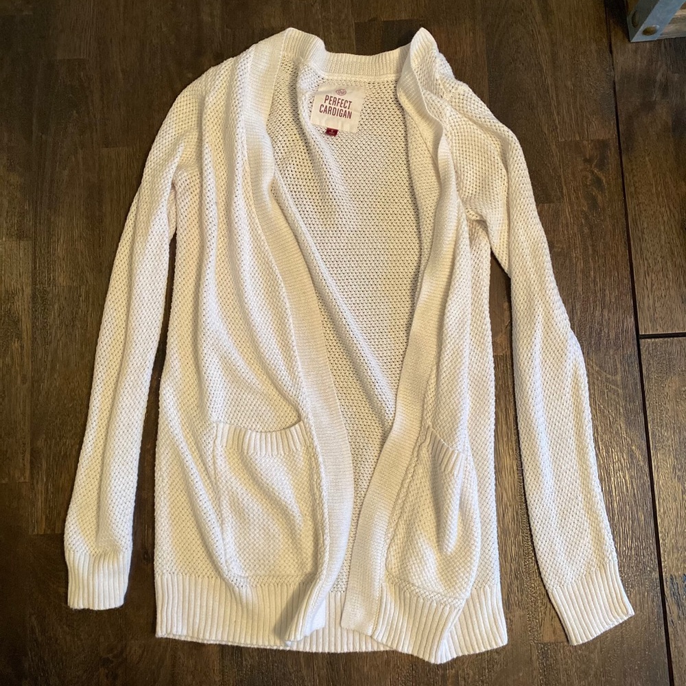 White Cardigan